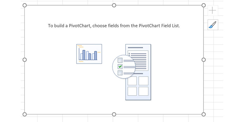 Blank PivotChart