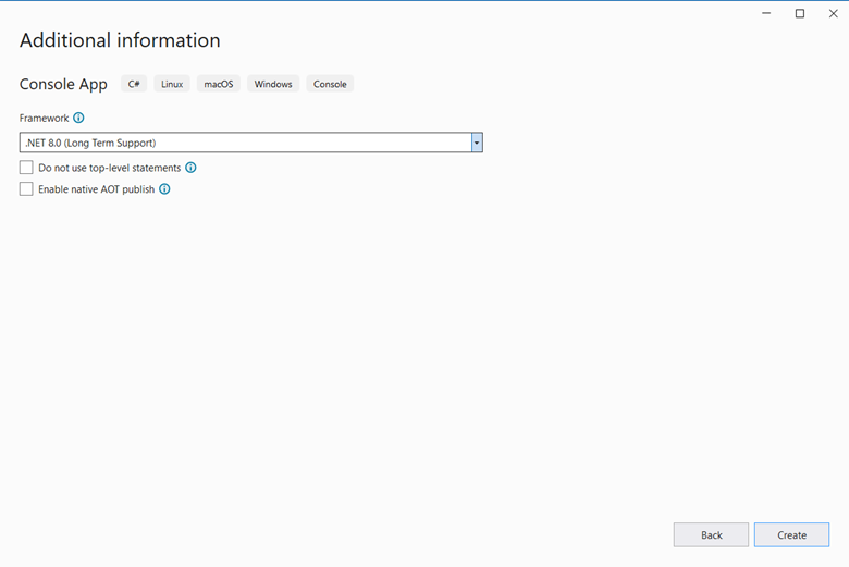 create a new .NET 8 console application named LocalizationExample