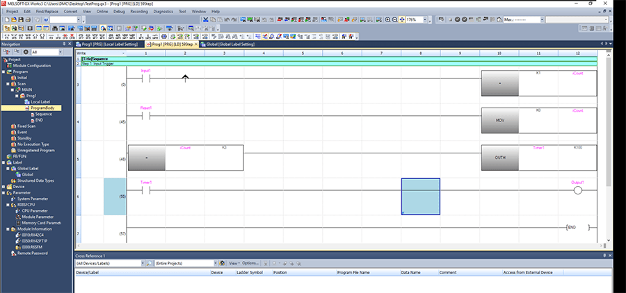 Input Trigger iCount Timer 1