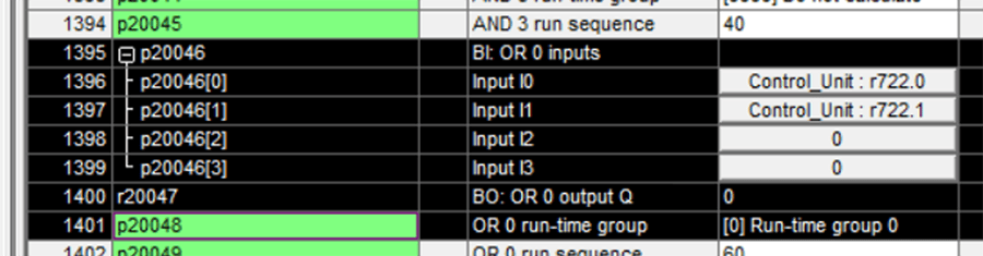 Tie Parameters 