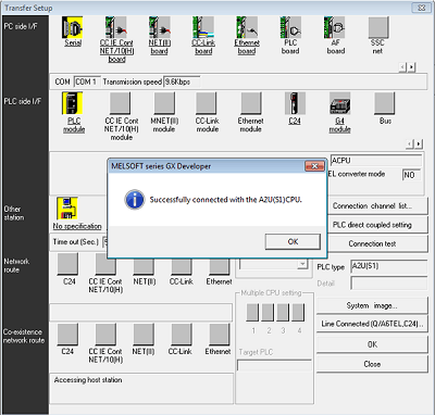 mitsubishi melsec gx developer plc open sc-09