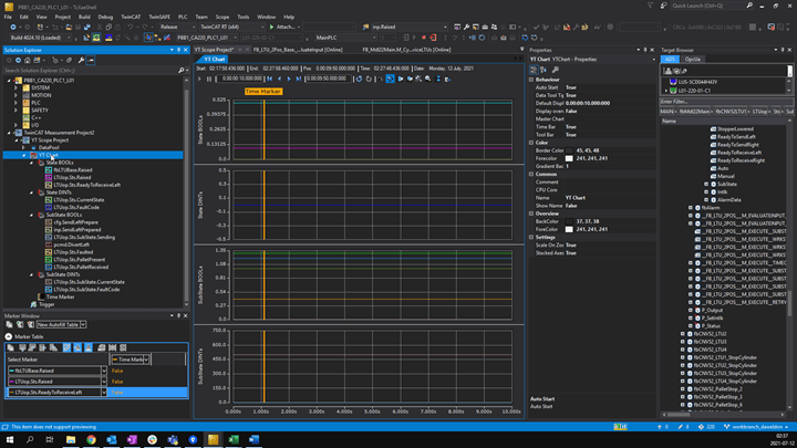 TwinCAT scoping process screenshot