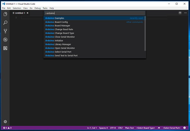 visual studio code arduino