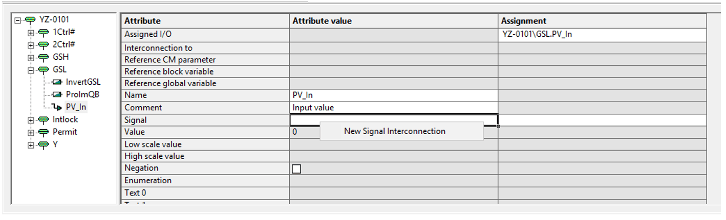 Symbol Navigator with New Signal Inconntion