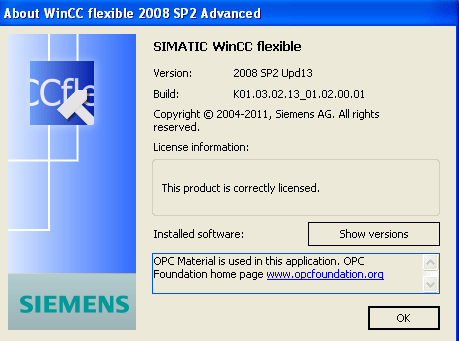 simatic wincc flexible 2008 sp2 cannot be installed