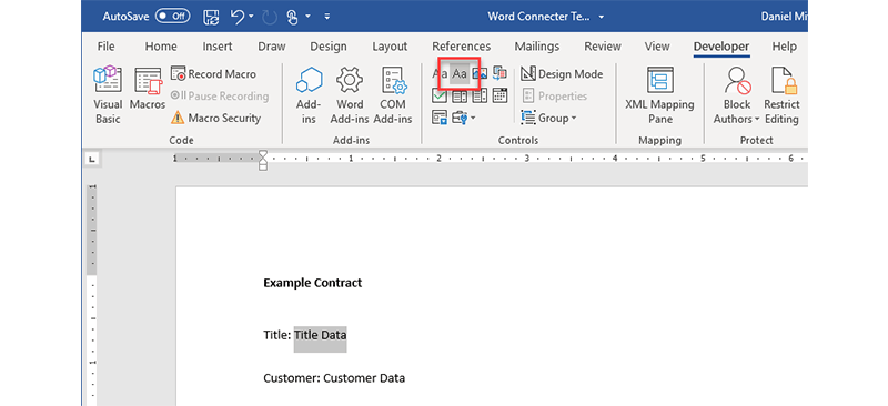 MS connectors