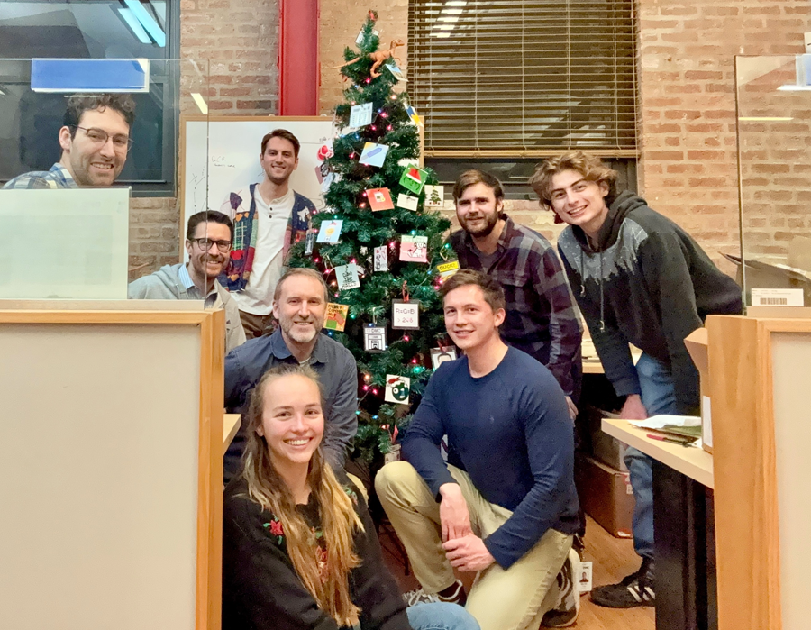 LabVIEW ornament tree at DMC Chicago