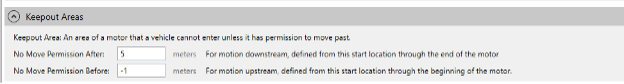 magnemotion define keepout areas