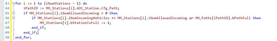 Loop logic for Magnemotion track.