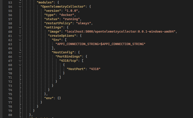 Add OpenTelemetry Collector module