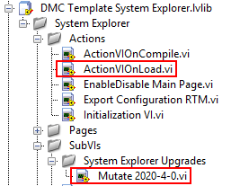 Veristand add logic for updating CD versions