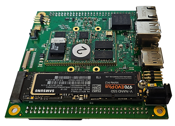 3D Model of a Circuit Board Designed by DMC